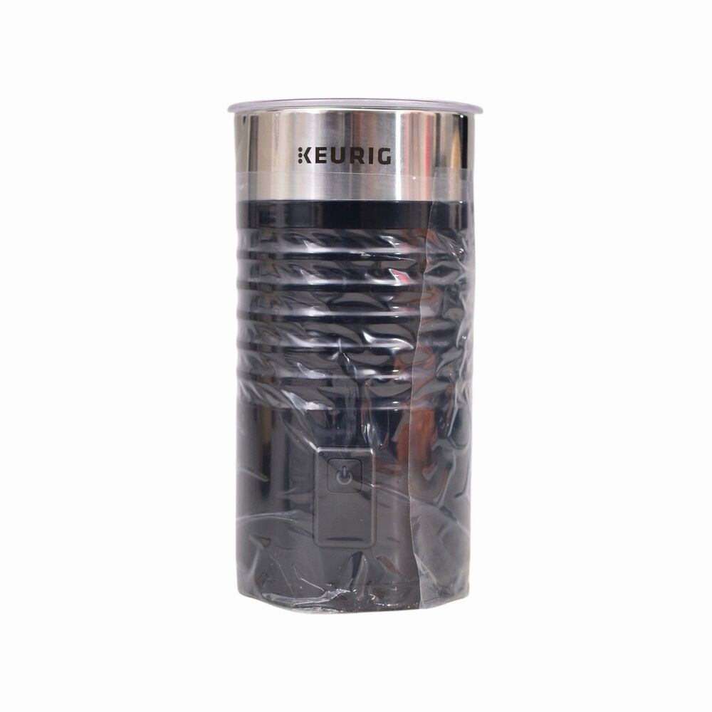 Keurig Replacement Electric Milk Frother with Lid & Whisk- No Power Base New